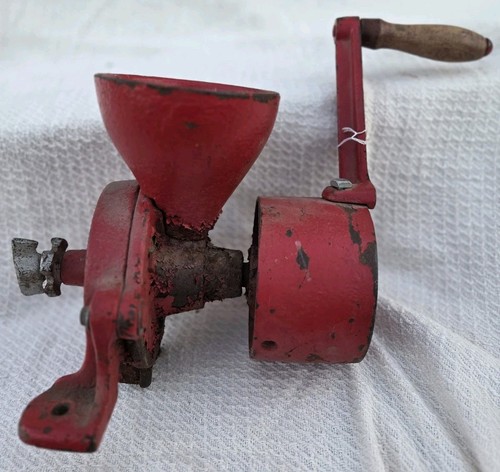 Vtg antique cast - iron, coffee
