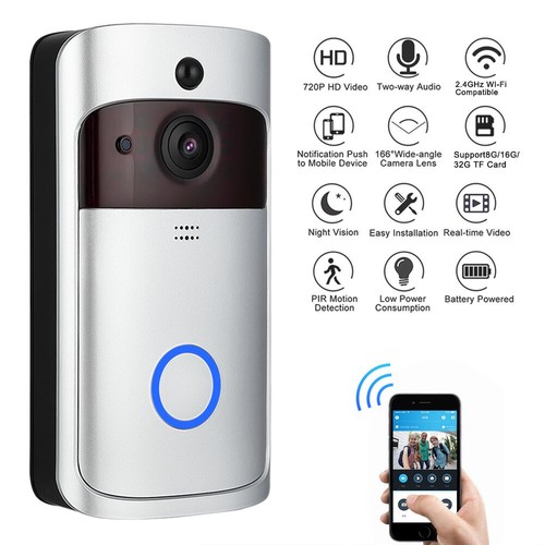 Wireless video doorbell - wi-fi,