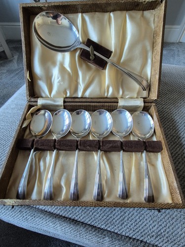 Vintage cased set 6 - set, of