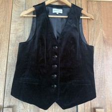 Black Velvet waistcoat Vest