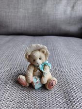 Cherished Teddies "Bobbie"/ baby teddy ornament collectable/ baby birthday gift