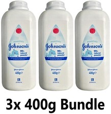 3 x 400g Johnson's Baby Powder