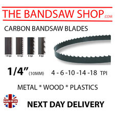 1/4" (6mm) Wood Bandsaw blades