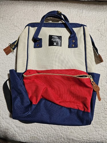 Anello backpack red white - backpack, in