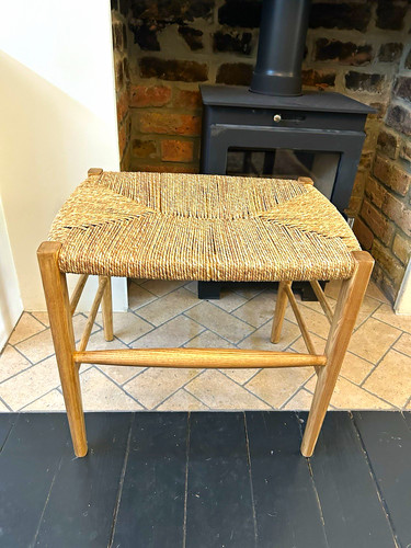 Zara home wooden stool with - zara,