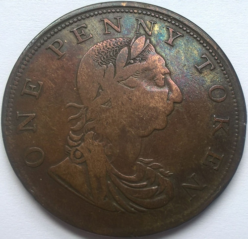 Ireland one penny token - penny, 1820