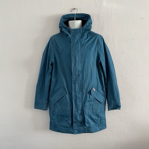 Hunter rain coat teal - hunter, m