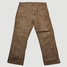 Dickies carpenter brown workwear 100% Cotton denim jeans W40 L30