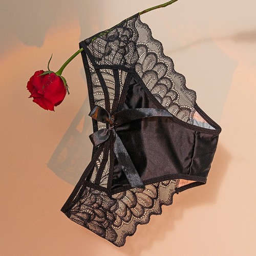 Ladies lace satin - satin, silk
