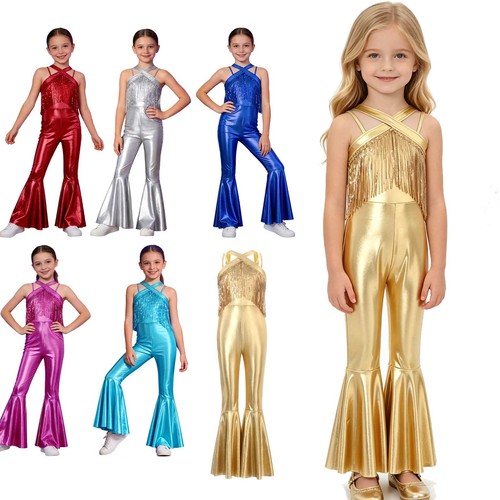 Girls disco dance - dance, jumpsuit