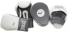 Boxing Gloves Pads Set Everlast Evercool White Grey Boxercise Kit