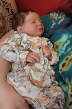 Reborn Doll.  Claudia Asleep. Genuine Kit With Coa. Painted By Yvonne Etheridge