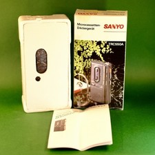 NOS UNUSED SANYO Cassette Tape Recorder TRC550A Dictaphone SEE PHOTOS, Collector