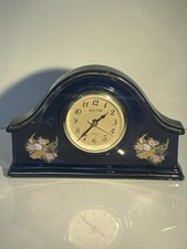 Vintage Dark Blue Glazed