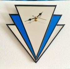 Art Deco Mirror Wall Clock  9