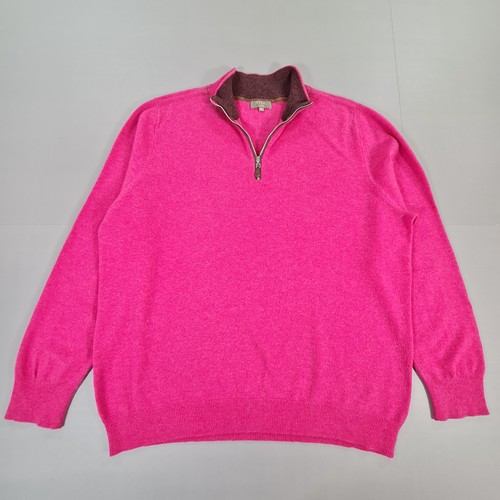 Peal mens jumper pink xxl - mens,