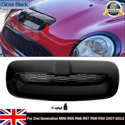 Front air hood bonnet scoop - hood,