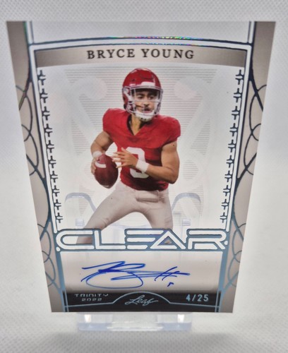 Bryce young clear - clear, 4/25