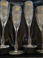 vorona 6 crystal flutes (never used)