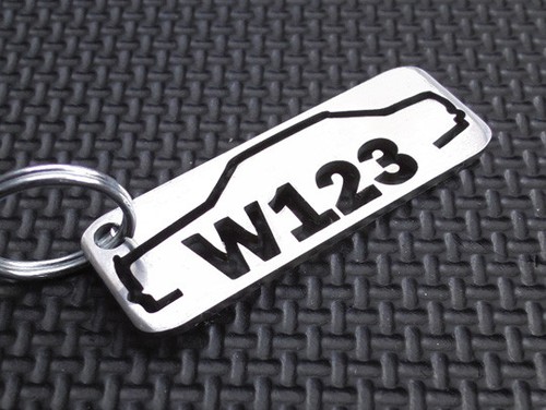 Keyring for mercedes w123 - keyring,