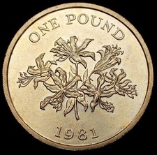 Guernsey 1 Pound 1981
