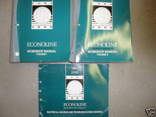 1998 ford econoline series - 1998,