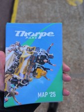 Thorpe Park map 2025