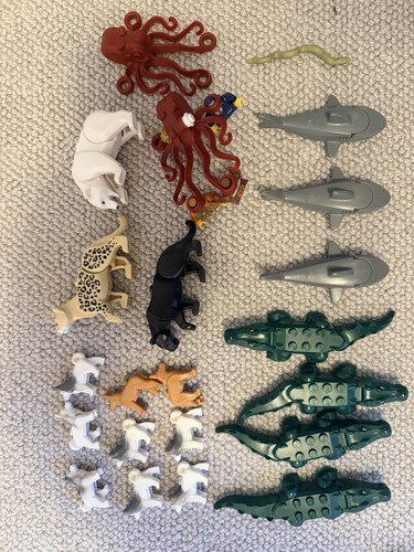 Lego mini figures animals - lego,