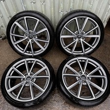 GENUINE AUDI A4 S4 RS4 B9 - AUDI SPORT 19" ALLOY WHEELS & TYRES - 8W0601025BDEA