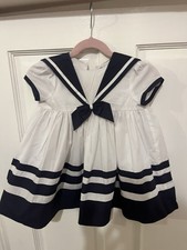Sarah Louise Sailor Dress Aged  12 Months
