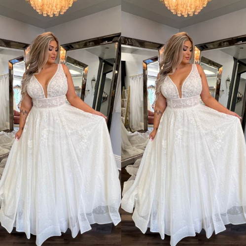 Plus size wedding dresses - size,