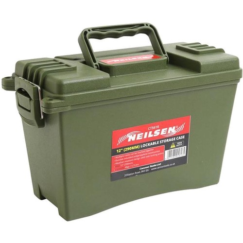 Tool box handle storage - 12",