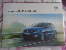 Volkswagen Polo BlueGT brochure Feb 2014 Swiss market French text
