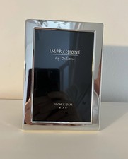 Silver Photo Frame 4” X