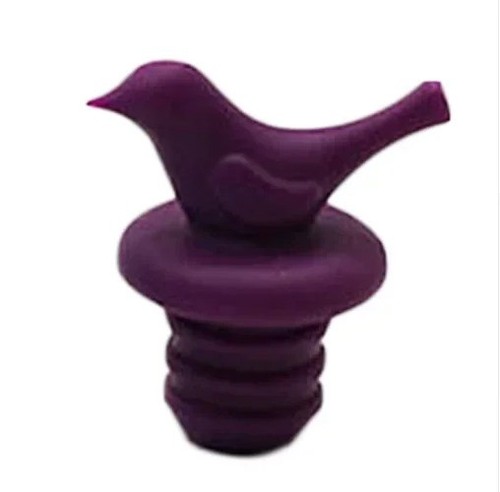 Silicone bird wine stopper - bird,