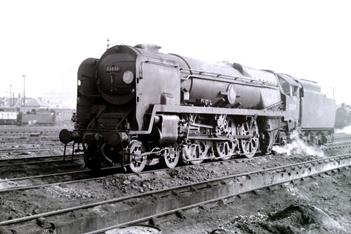35019 steam locomotive 35mm - steam, (35mm