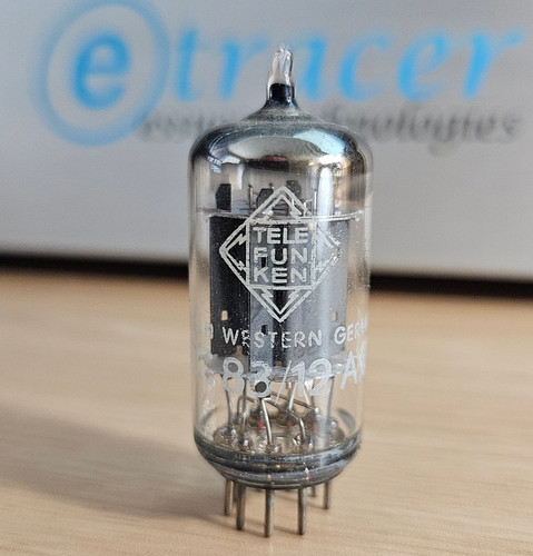12ax7 telefunken ecc83 smooth - ecc83,