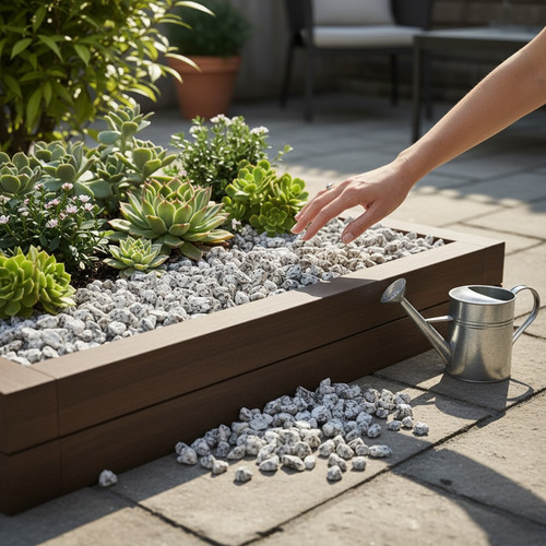 Decorative silver grey - decorative, granite