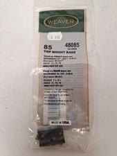 Weaver Top Mount Base w Screws