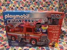 Playmobil Fire Engine And