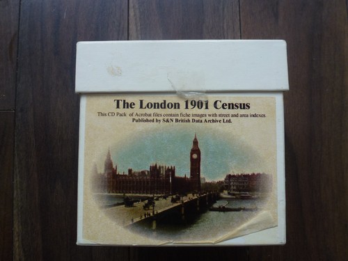 Rom london 1901 census - cd-rom,