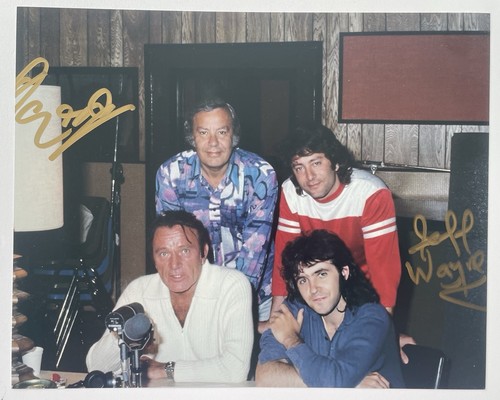 Signed jeff wayne david - david, essex
