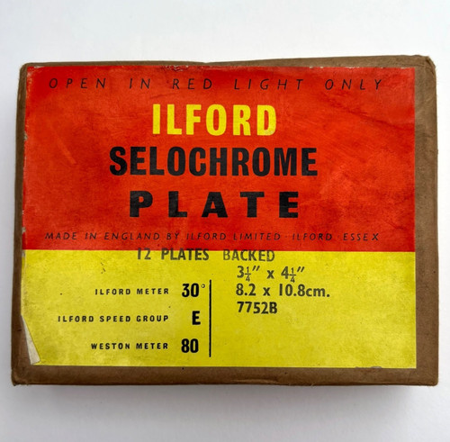 Vintage sealed box - sealed, ilford
