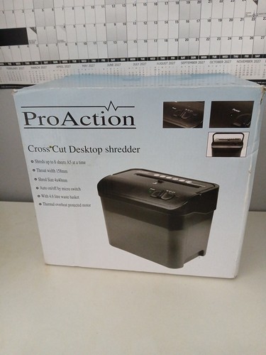 Proaction paper shredder - paper, 5