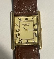 Raymond weil mens 18k plaque