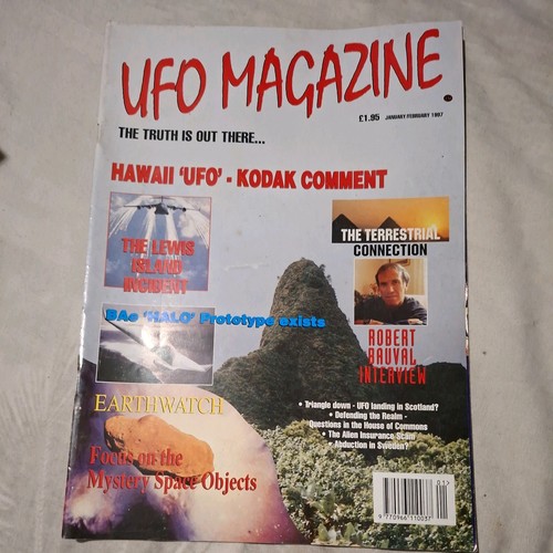 Ufo magazine jan feb - ufo, 1997