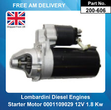 Starter Motor For Lombardini 3LD450 6LD360 6LD435 0001109029 50316400 