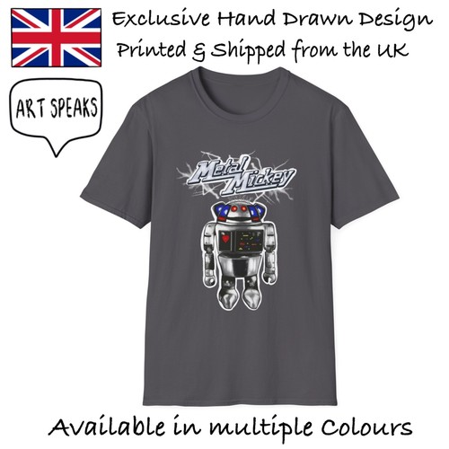 Metal mickey robot - robot, retro