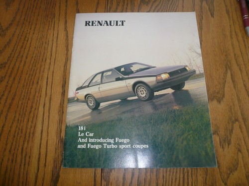 Renault 18i fuego - renault,