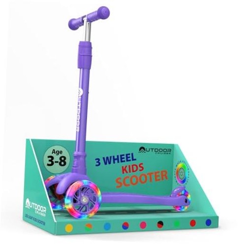 Purple wheel kids - purple, 3-wheel